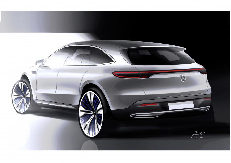Эскиз Mercedes-Benz EQC400 4Matic (N293) 2019 года  (WW) (фото 94 из 202)